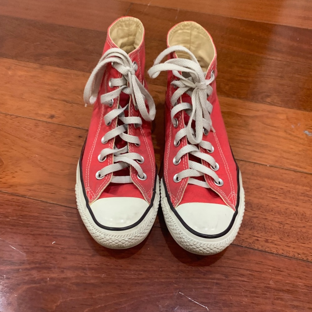 red high top converse
